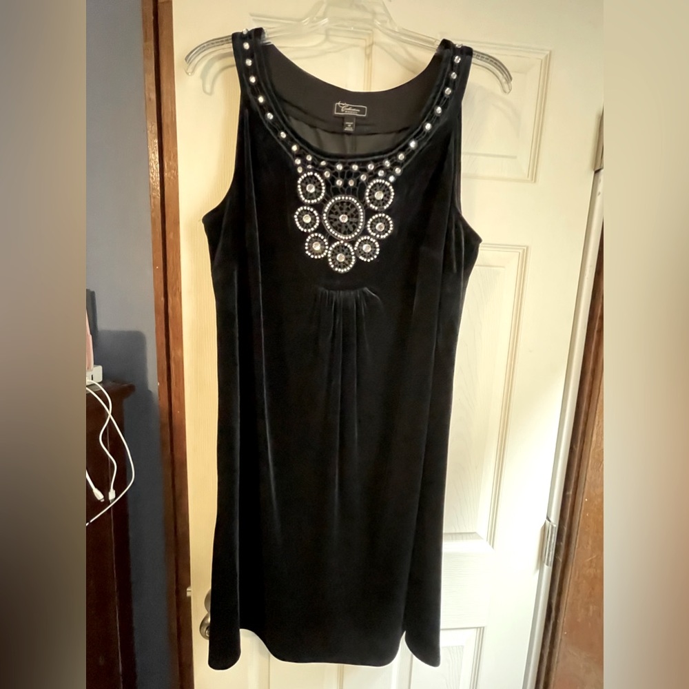 Dress Barn velvet evening dress.  size 18W. Worn once for a reception